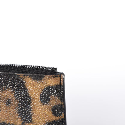 Louis Vuitton Monogram Animal Print Felicie Chain Wallet Zippered Insert 13 of 13