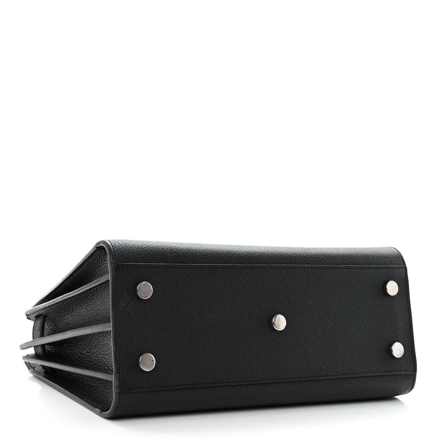 Saint Laurent Grained Calfskin Baby Sac De Jour Black 5 of 12