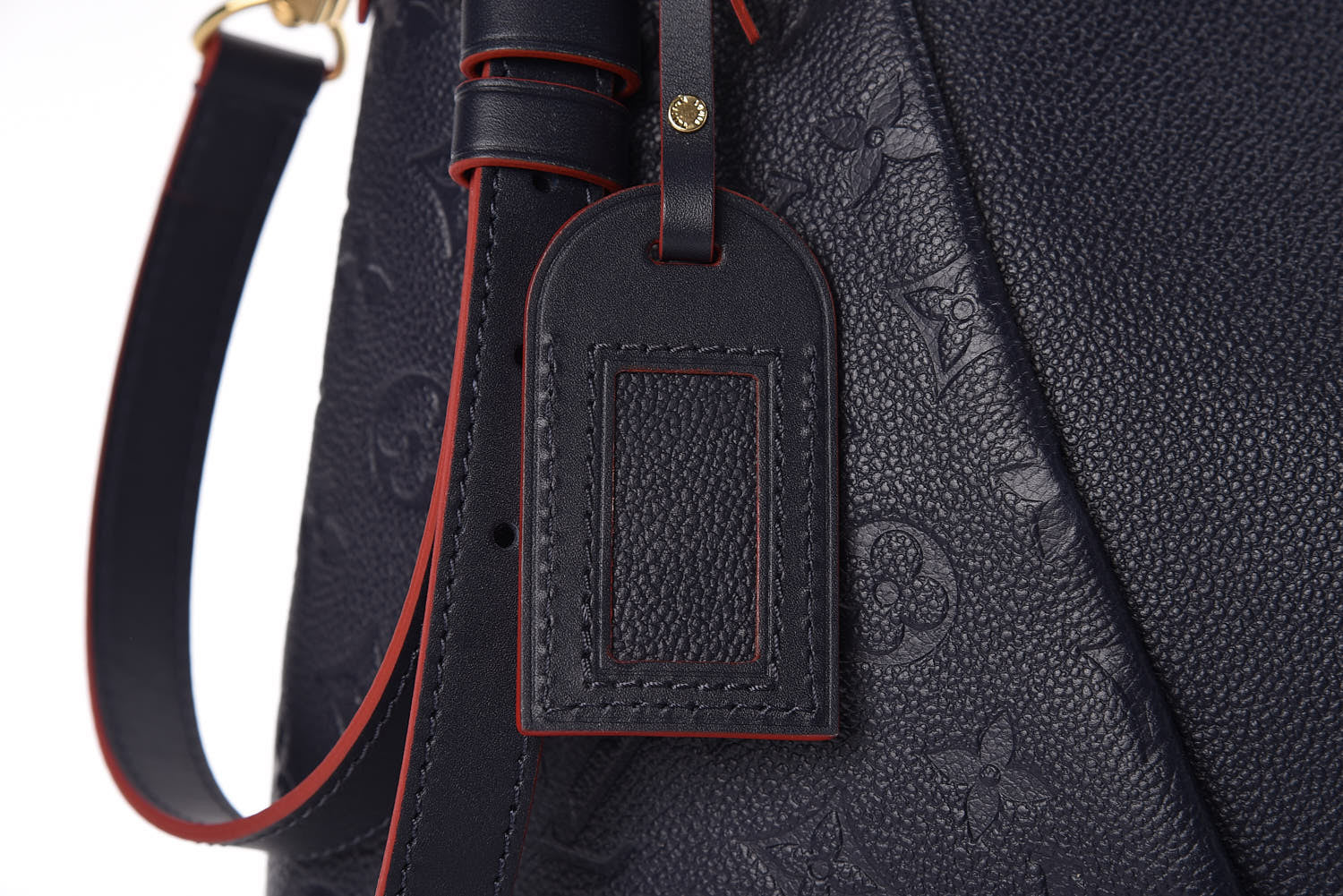 Louis Vuitton Empreinte V Tote MM Marine Rouge 9 of 11