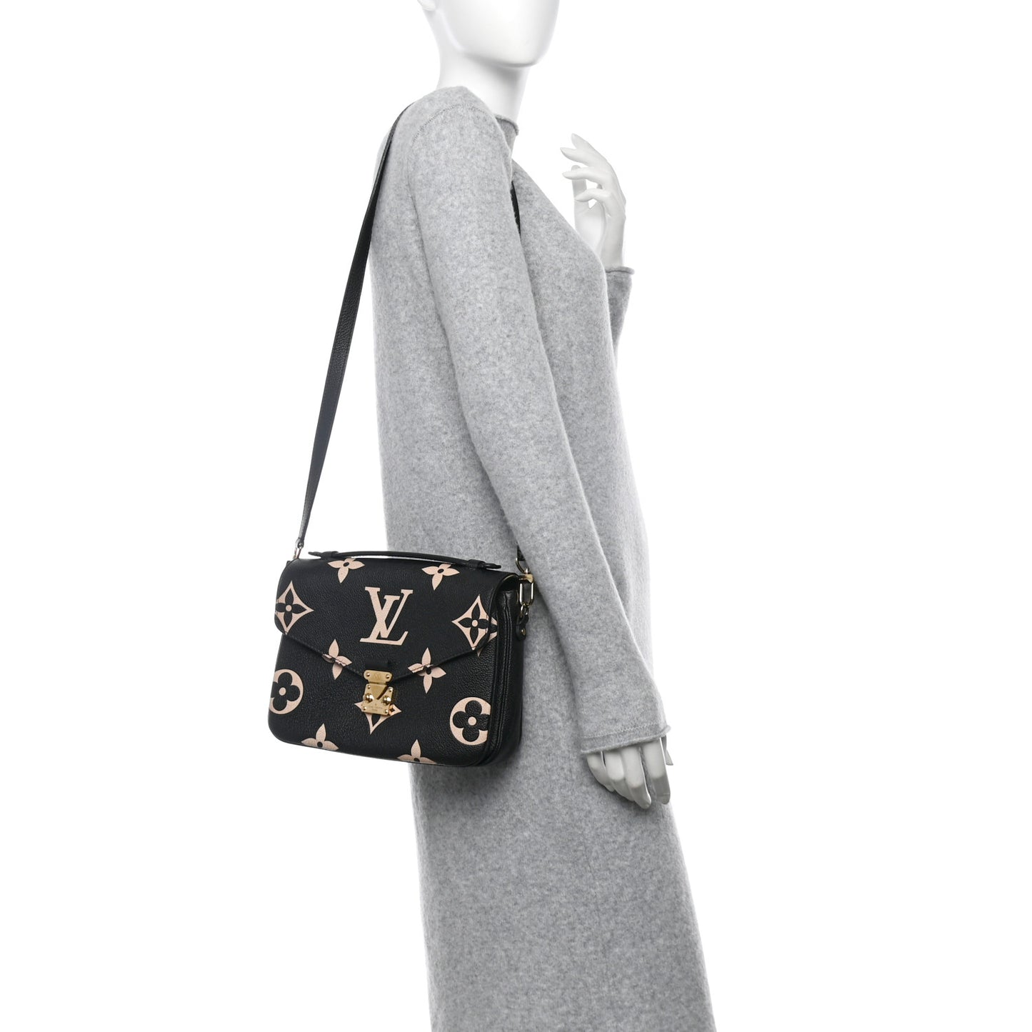 Empreinte Monogram Giant Pochette Metis Black Beige