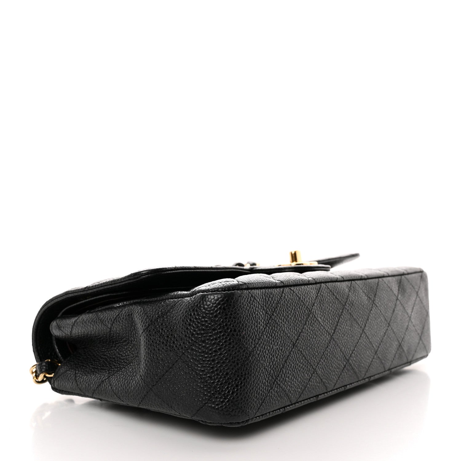 Chanel Caviar Quilted Medium Double Flap Black 4 of 16