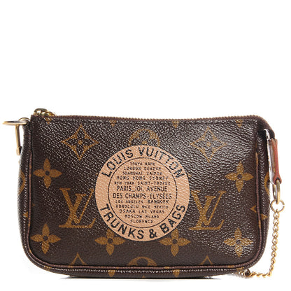 Louis Vuitton Monogram Complice Trunks and Bags Mini Pochette Accessories Beige 1 of 7