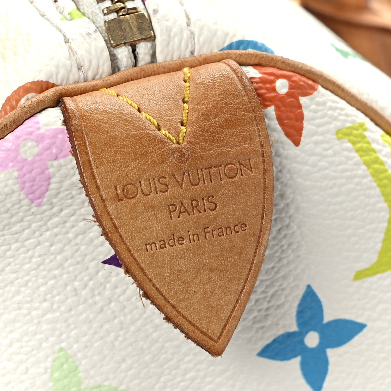 Louis Vuitton Monogram Multicolor Speedy 30 White 6 of 11