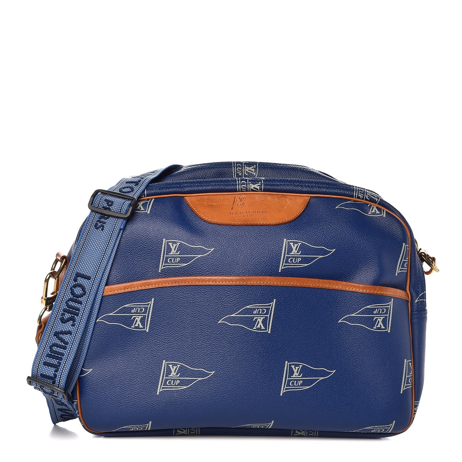 Louis Vuitton Americas Cup Boston Bag Blue 1 of 12