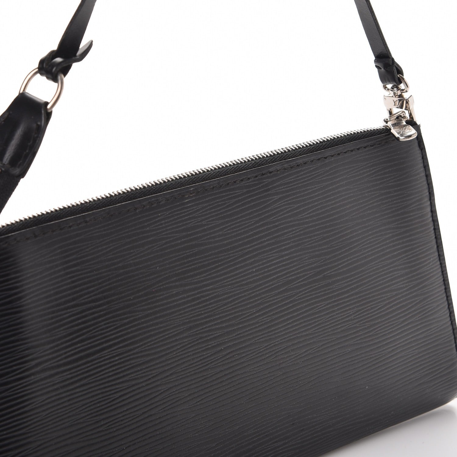 Louis Vuitton Epi Pochette Accessories 24 Black 10 of 10