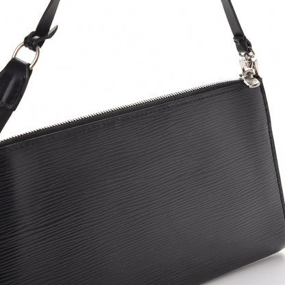 Louis Vuitton Epi Pochette Accessories 24 Black 10 of 10