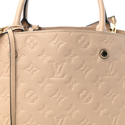 Louis Vuitton Empreinte Montaigne MM Dune 9 of 9