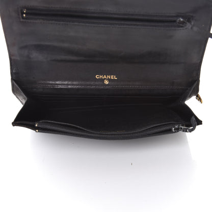 Chanel Patent CC Wallet Black 5 of 16