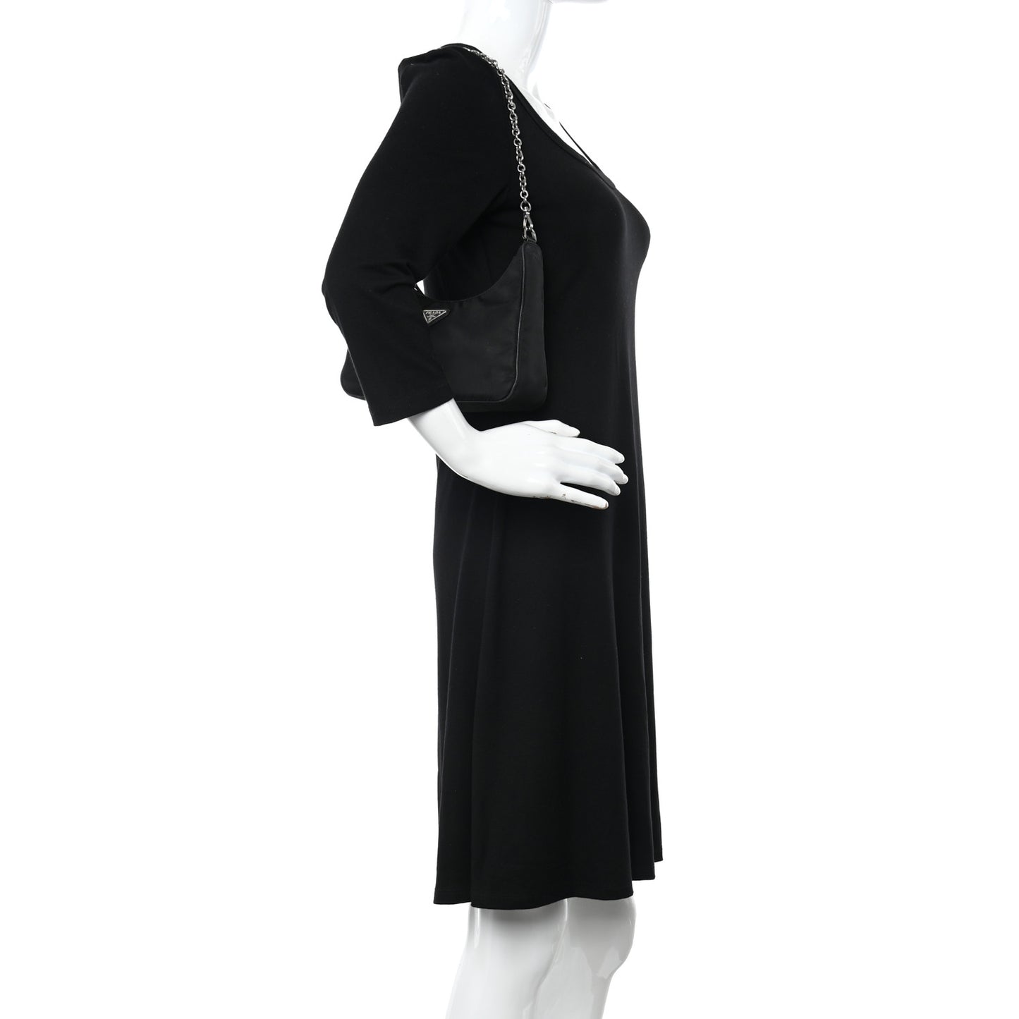 Nylon Re-Edition 2005 Shoulder Bag Black