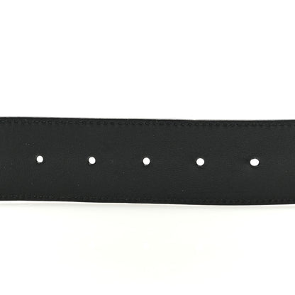 Gucci Textured Dollar Calfskin Double G 40mm Belt 85/34 Black 4 of 4