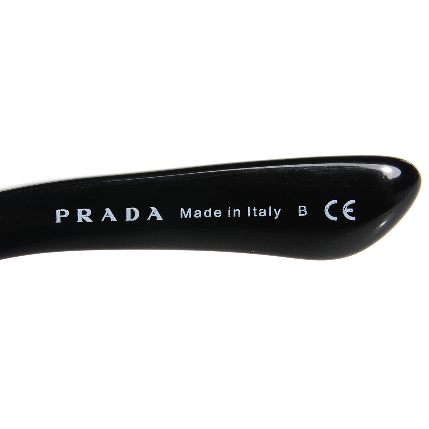 Prada Baroque Sunglasses SPR 31P Black 5 of 8