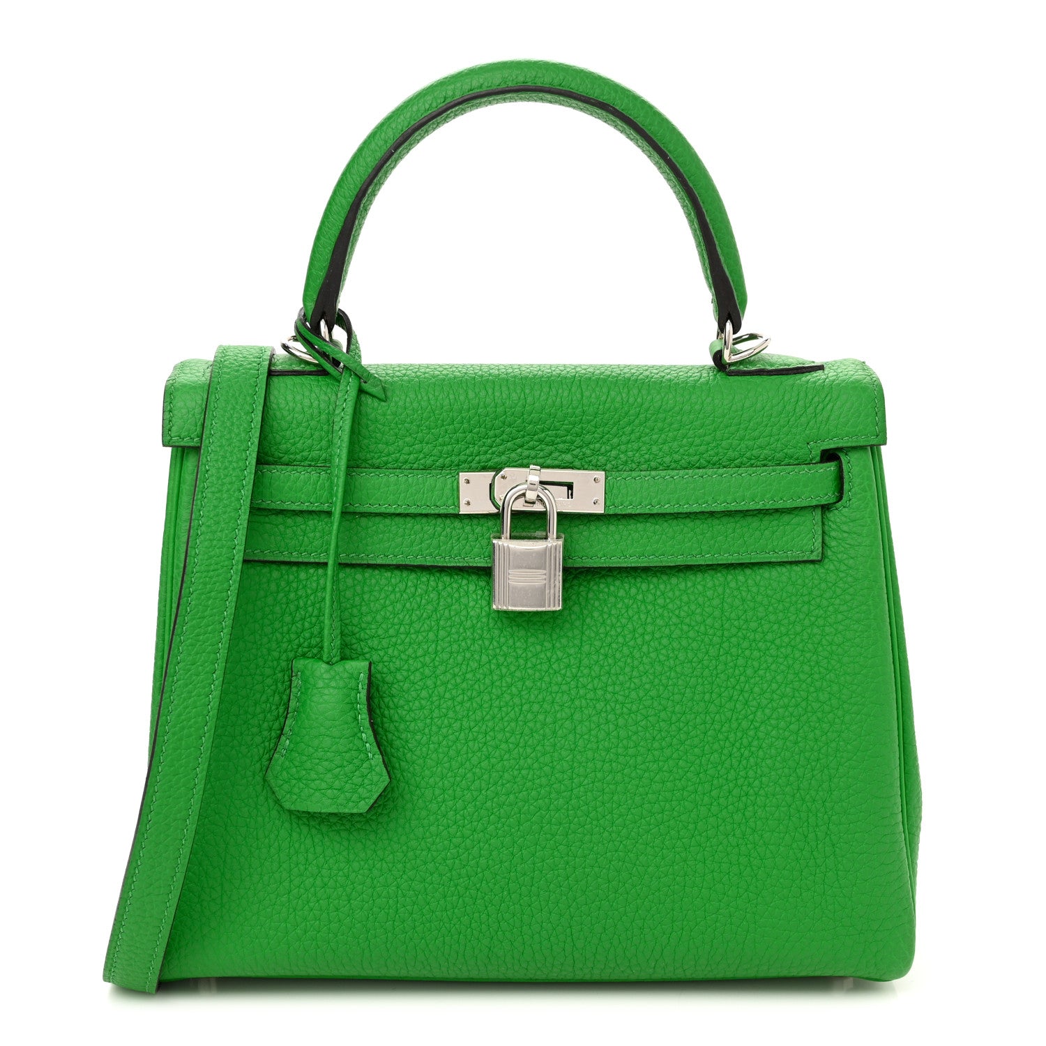 Hermes Togo Kelly Retourne 25 Bamboo 1 of 12