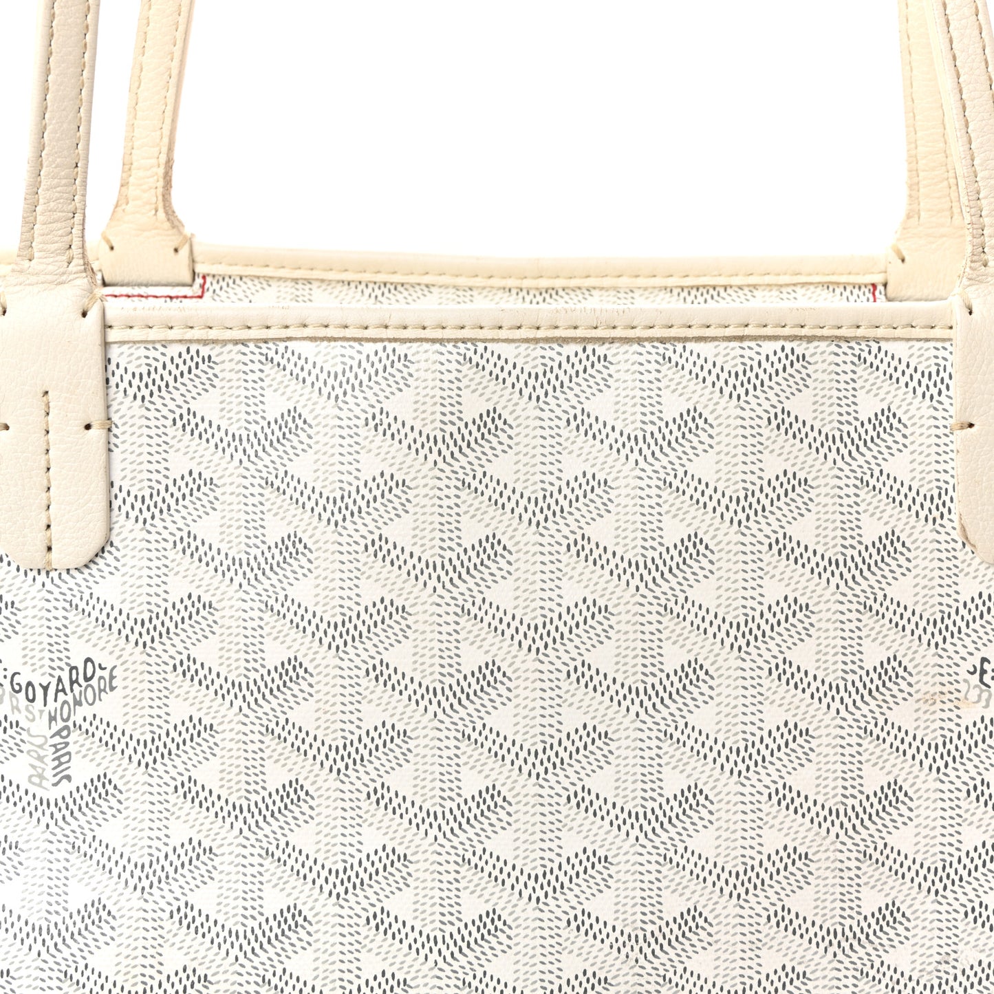 Goyardine Artois MM White