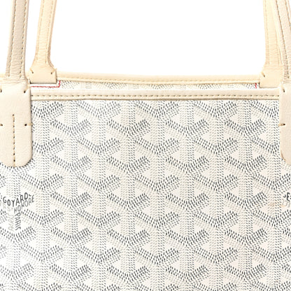 Goyard Goyardine Artois MM White 6 of 8