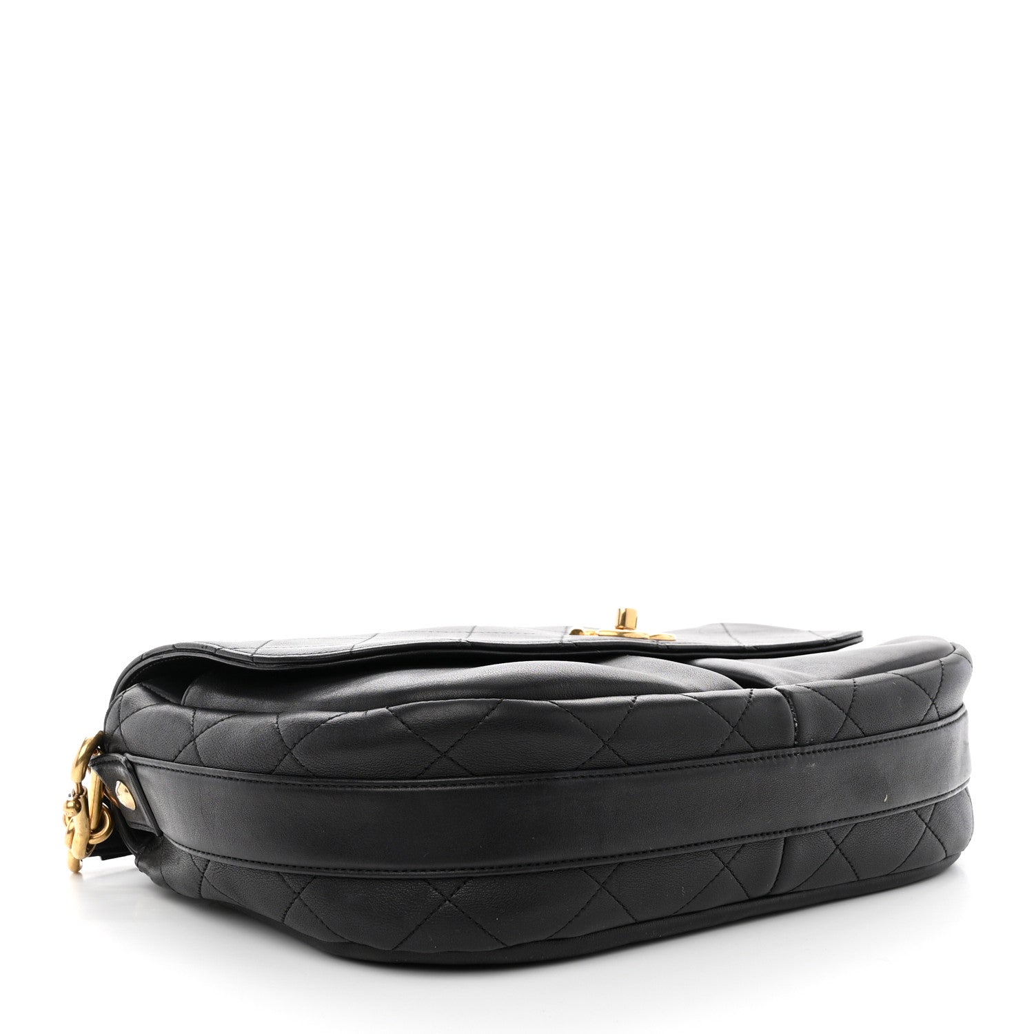 Chanel Calfskin Stitched Small Paris in Rome Messenger Black 4 of 13