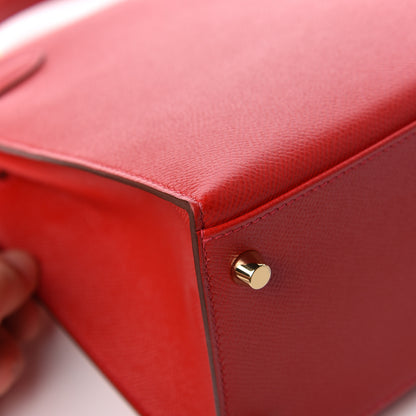 Hermes Epsom Kelly Sellier 28 Rouge Casaque 39 of 42