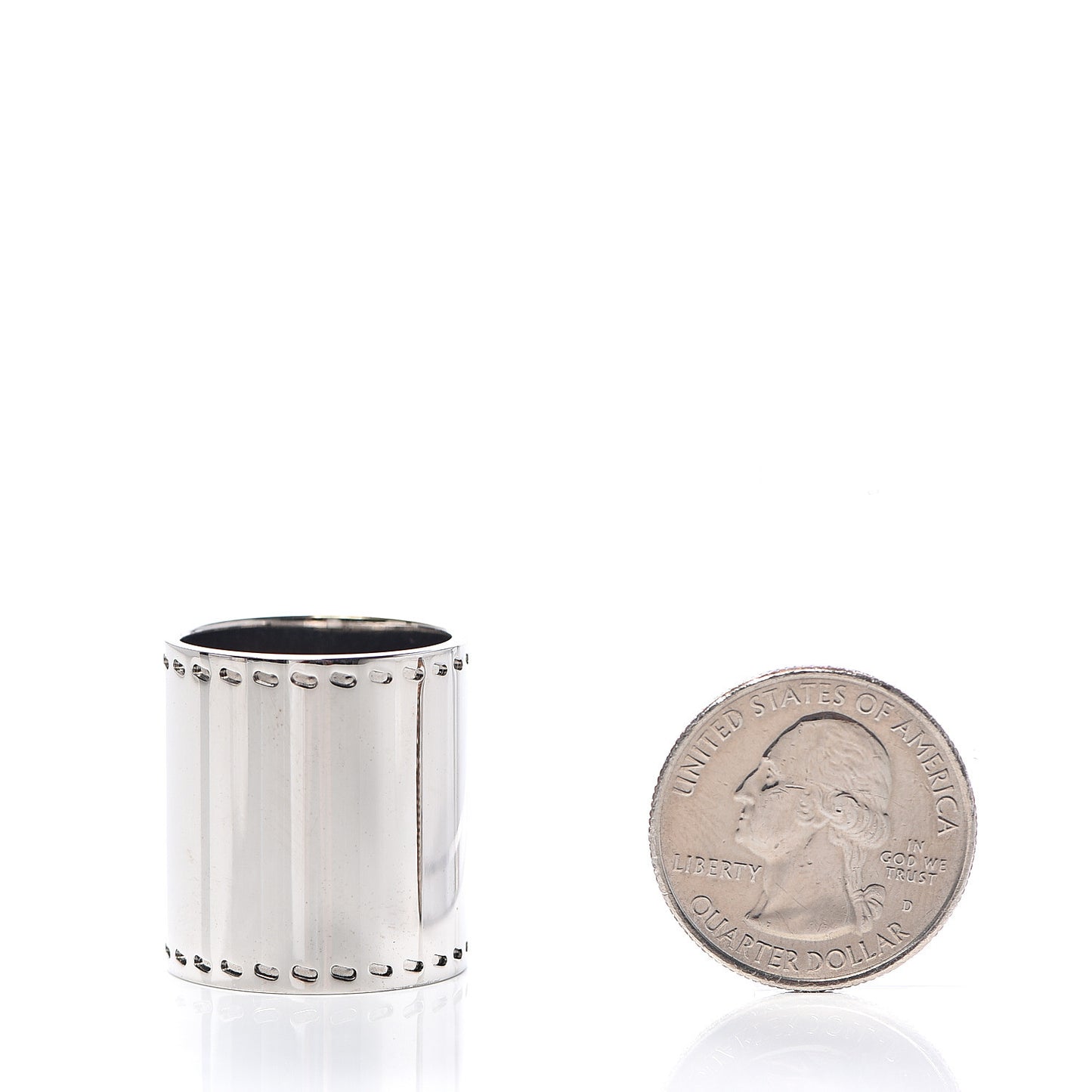 Palladium Etrier Charm Scarf Ring