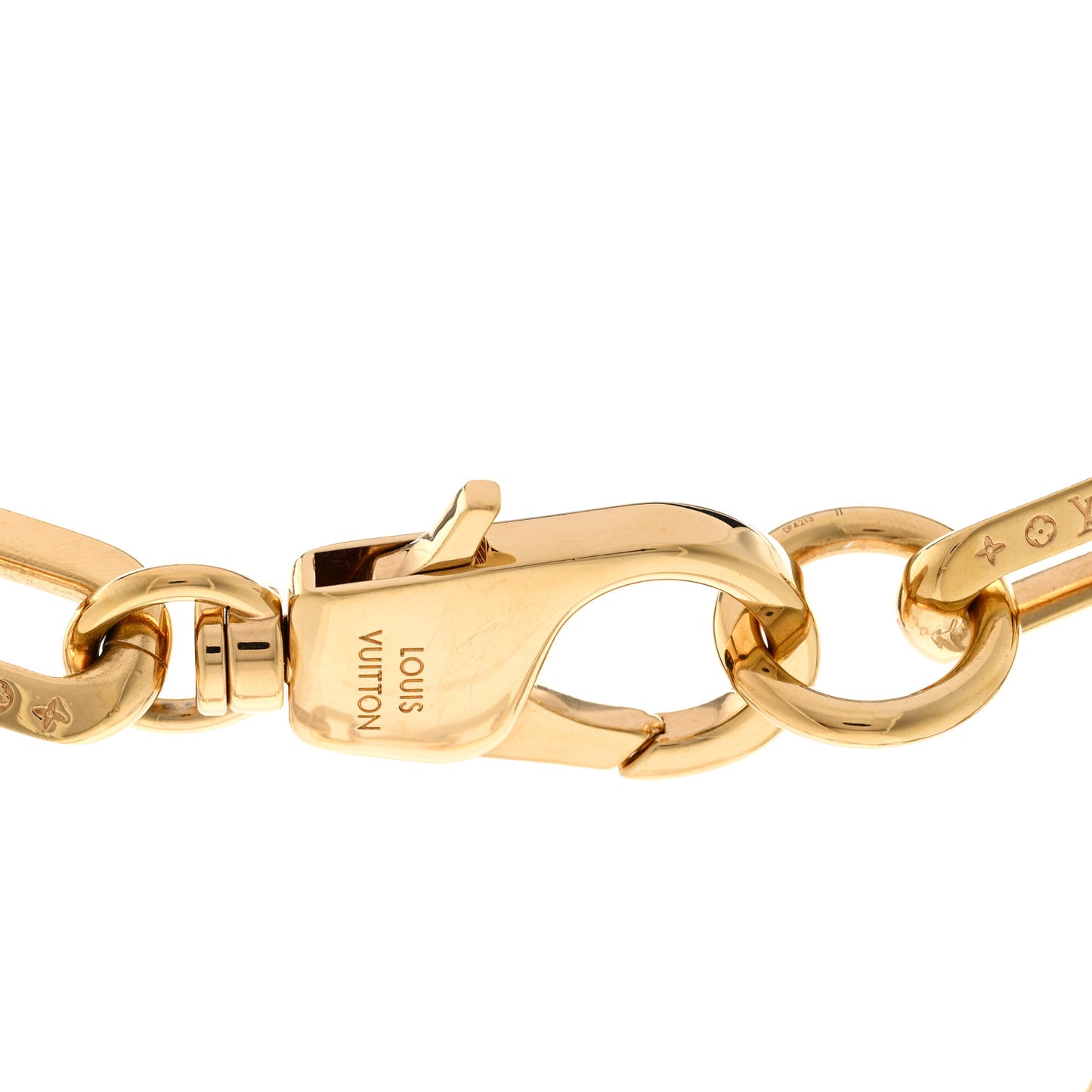 LV Edge Necklace MM Gold