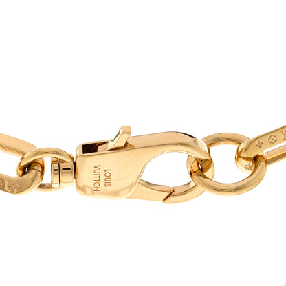 Louis Vuitton LV Edge Necklace MM Gold 4 of 5