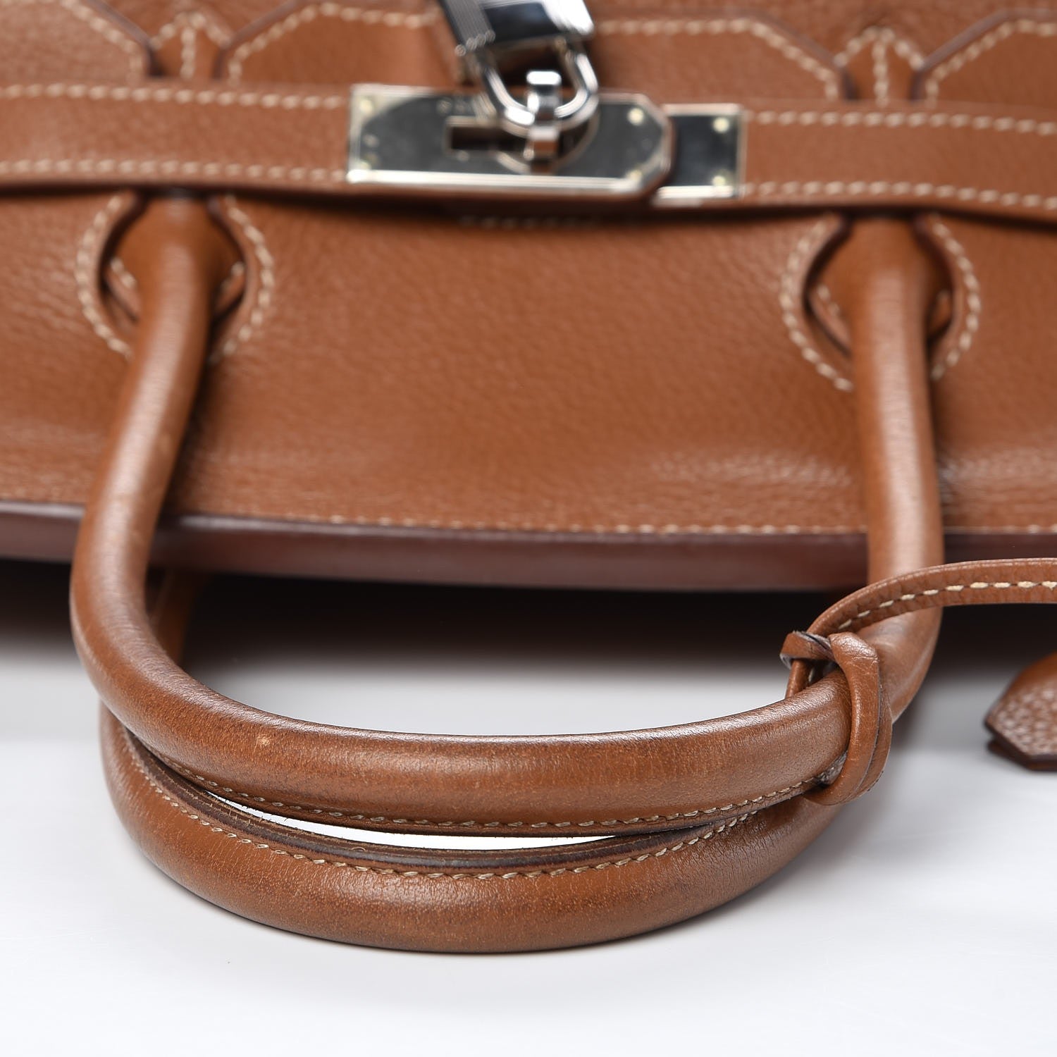 Hermes Taurillon Clemence Birkin 35 Gold 28 of 43