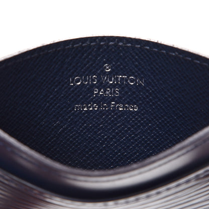 Louis Vuitton Epi Card Holder Indigo 6 of 7