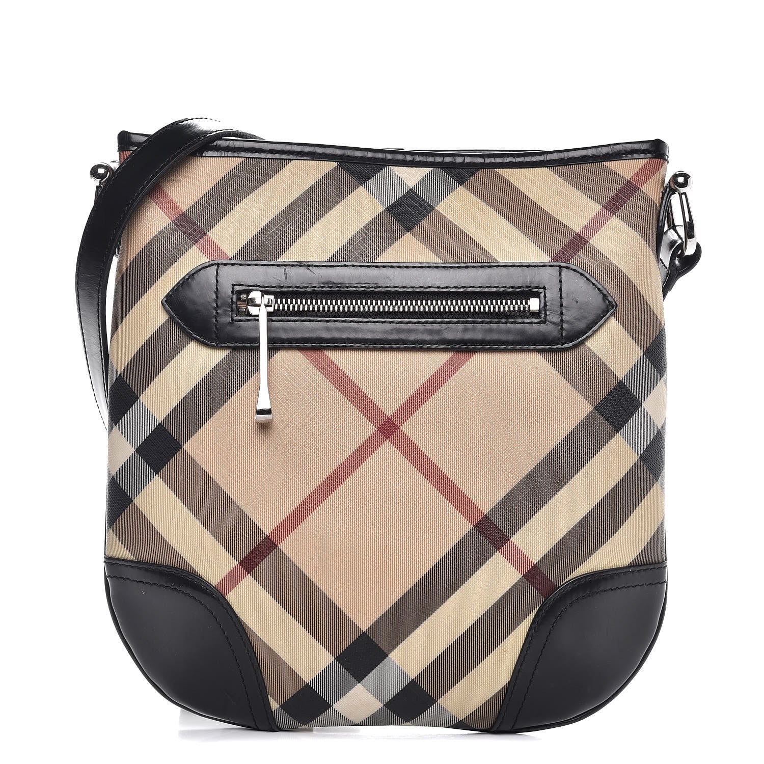 Burberry Supernova Check Small Dryden Crossbody Bag Black 1 of 12