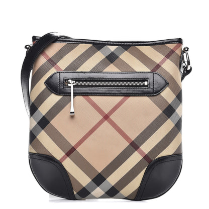 Burberry Supernova Check Small Dryden Crossbody Bag Black 1 of 12