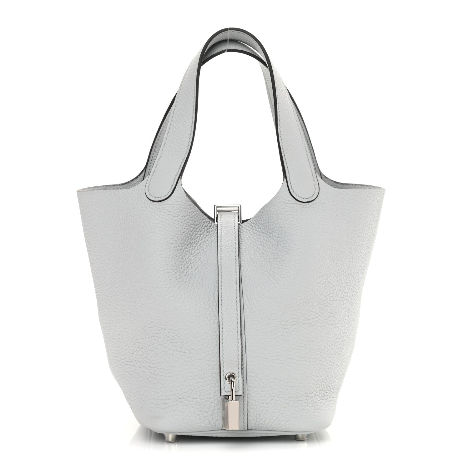 Hermes Taurillon Clemence Picotin Lock 18 PM Bleu Pale 1 of 11