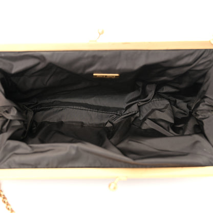 Miu Miu Nappa Matelasse Clutch Cognac 5 of 13
