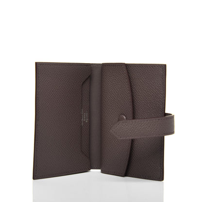 Hermes Epsom Mini Bearn Wallet Etain 5 of 12