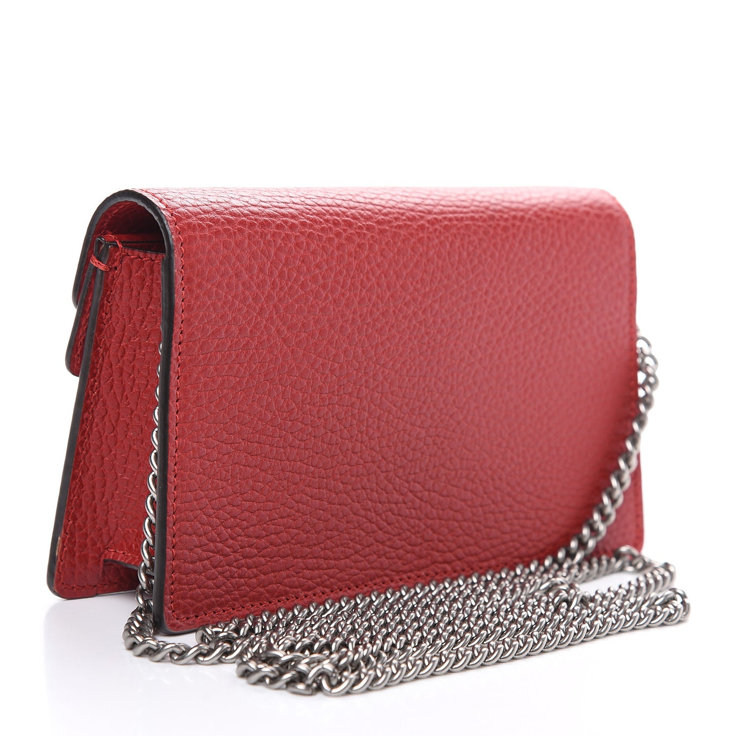 Calfskin Super Mini Dionysus Shoulder Bag Hibiscus Red