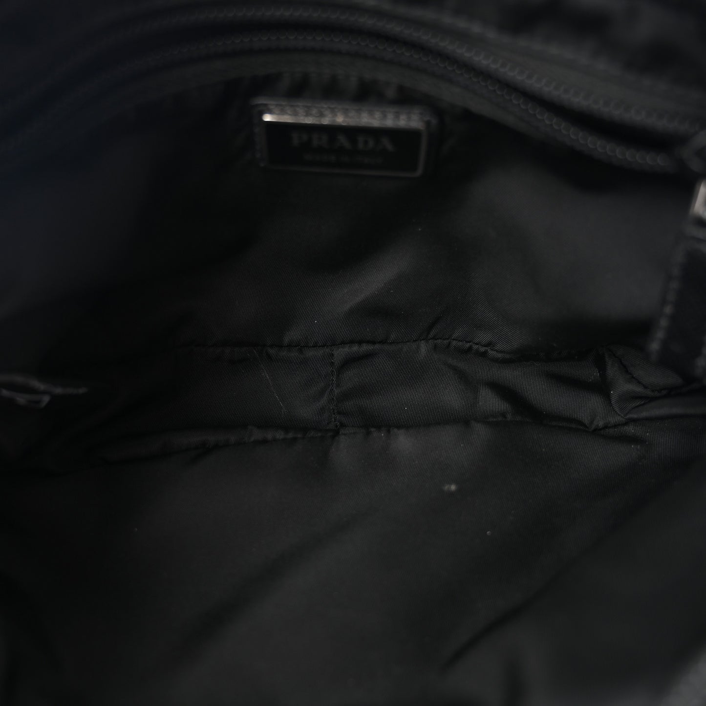 Tessuto Nylon Belt Bag Black