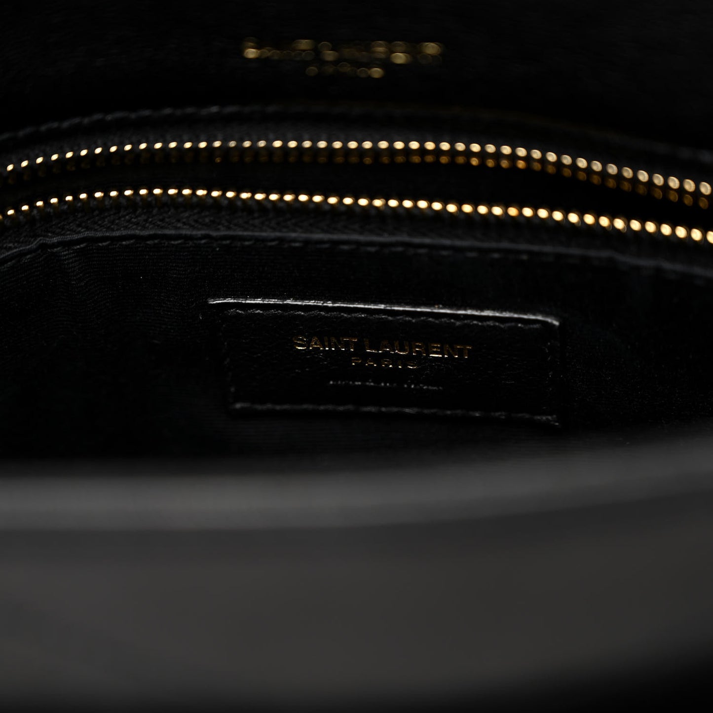 Lambskin Matelasse Monogram Medium Niki Chain Satchel Black