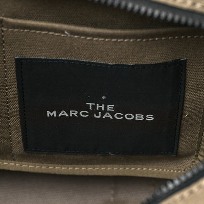 Marc Jacobs Cotton Canvas Medium The Traveler Tote Bag Slate Green 5 of 8