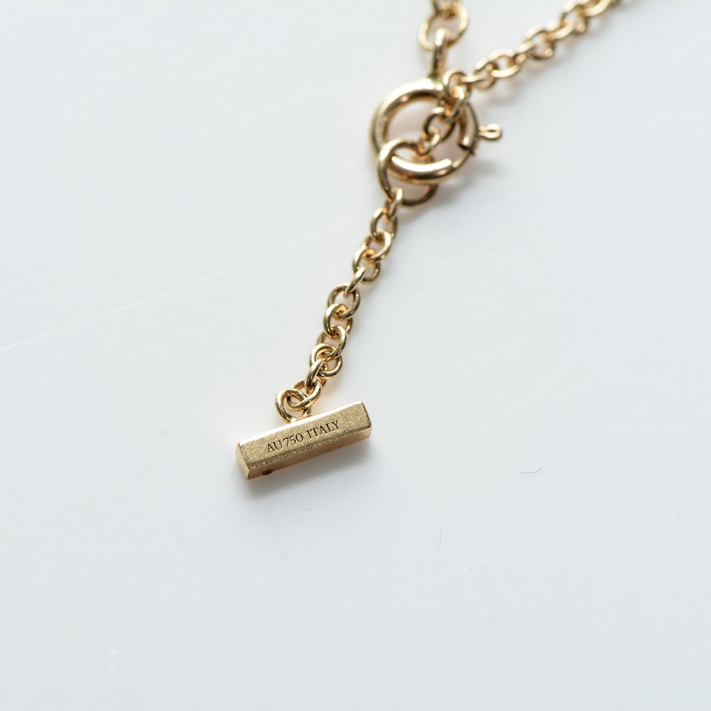 18K Yellow Gold T Smile Bracelet