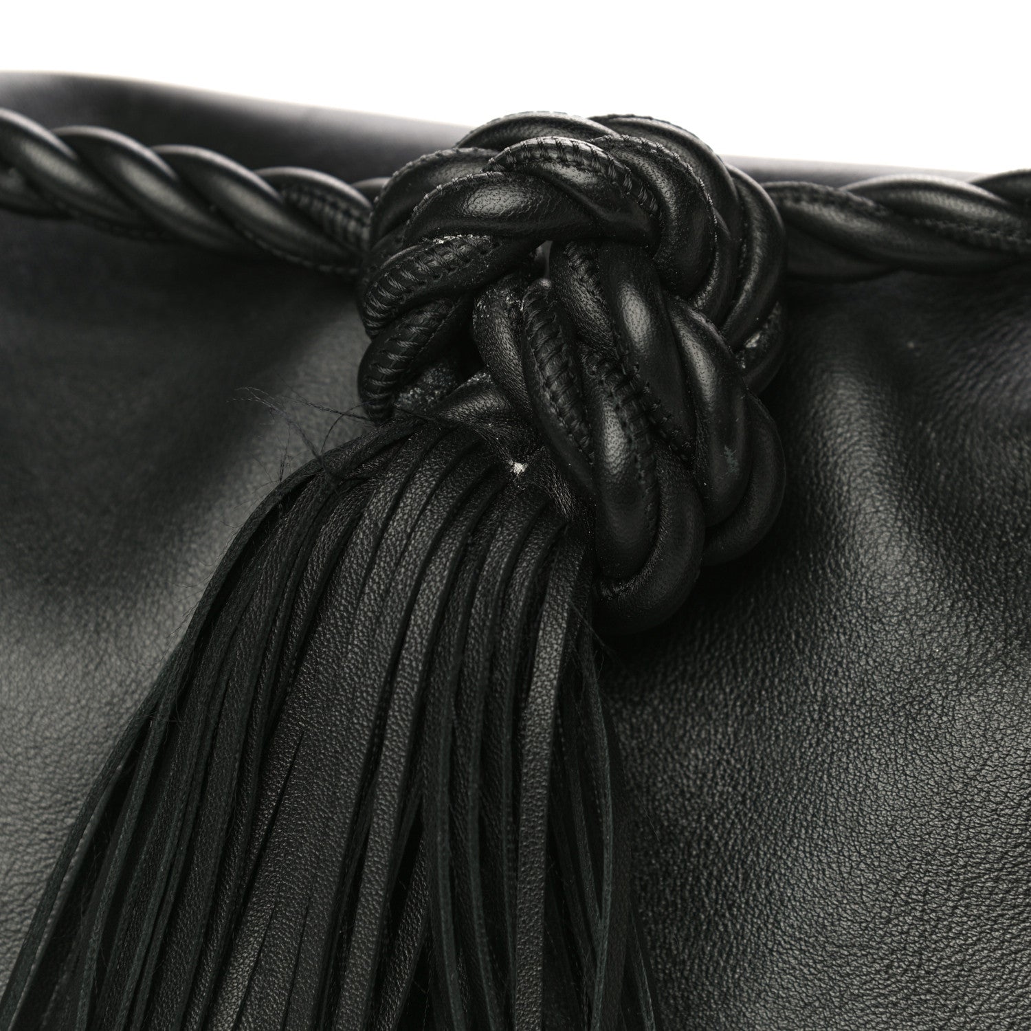 Valentino Garavani Calfskin The Rope Crossbody Bag Black 25 of 42