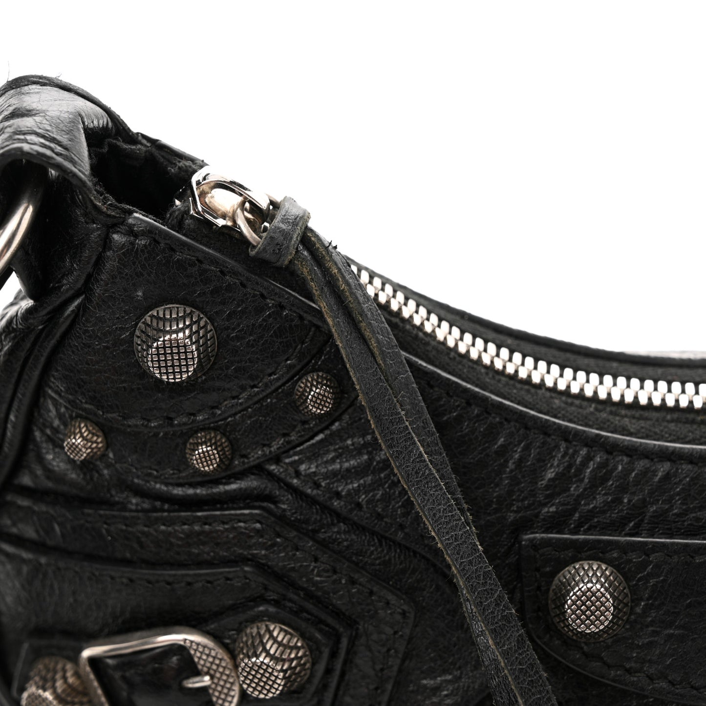 Agneau Arena Le Cagole Shoulder Bag XS Black