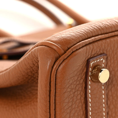 Hermes Togo Birkin 30 Gold 9 of 13