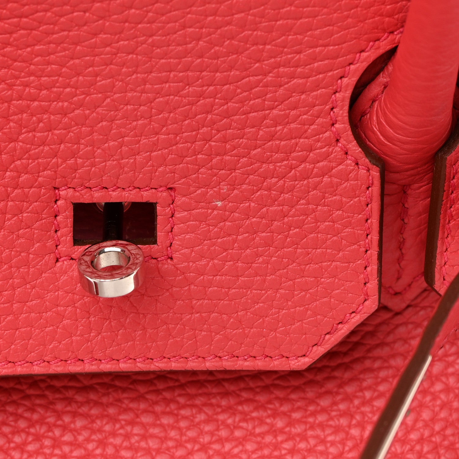 Hermes Taurillon Clemence Birkin 35 Rose Jaipur 14 of 23