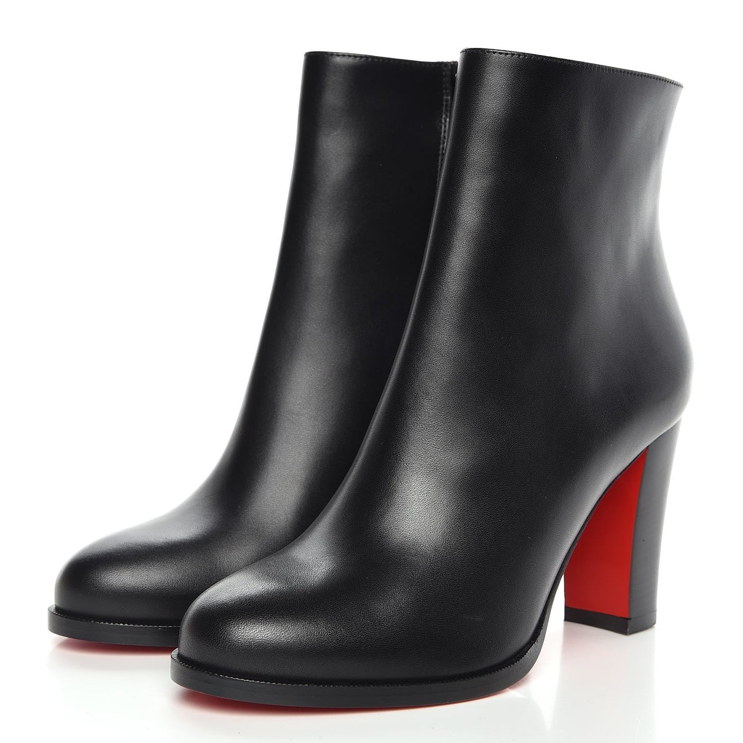 Calfskin Adox 85 Ankle Boots 36 Black