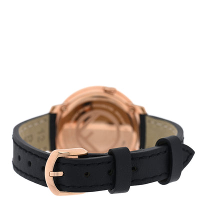 Fendi Stainless Steel Calfskin 28mm Run Away Quartz Watch Black 3 of 5