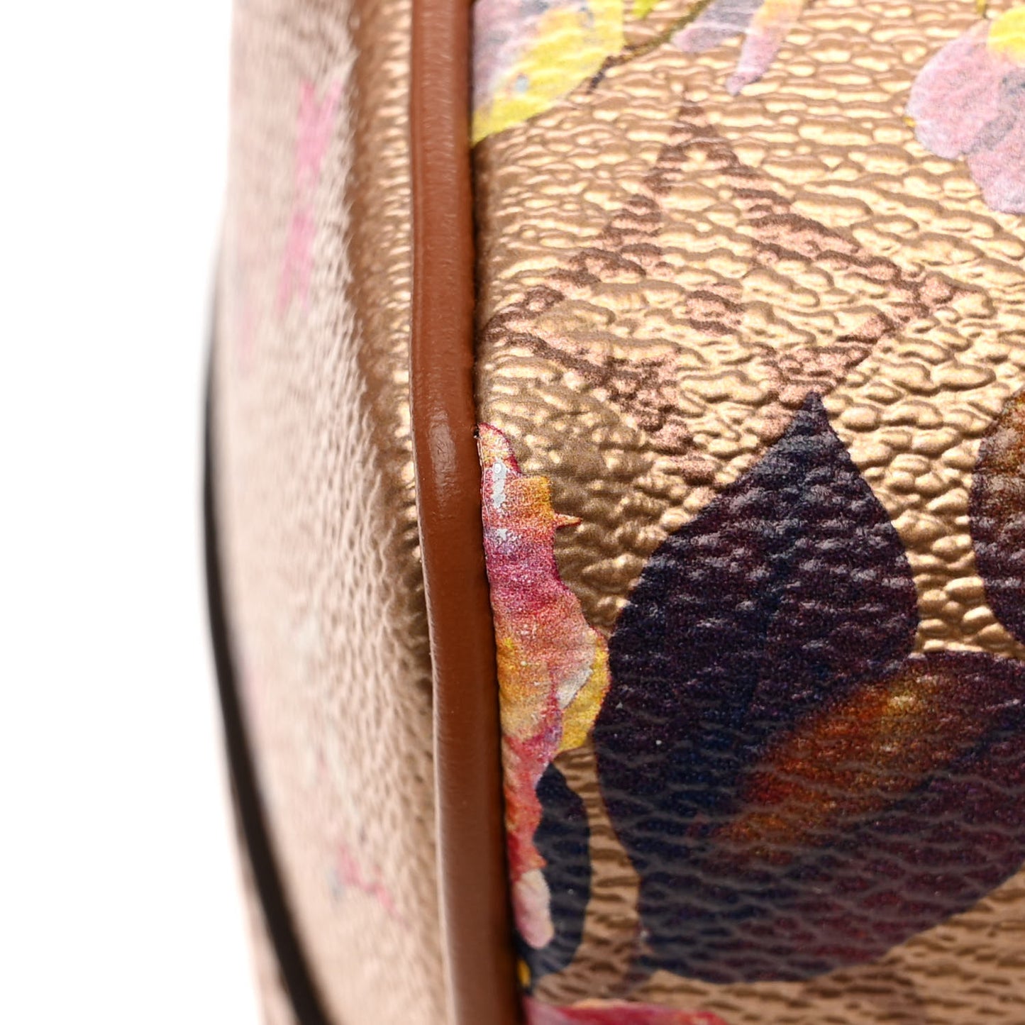 Metallic Monogram LV Garden Speedy Bandouliere 25 Gold