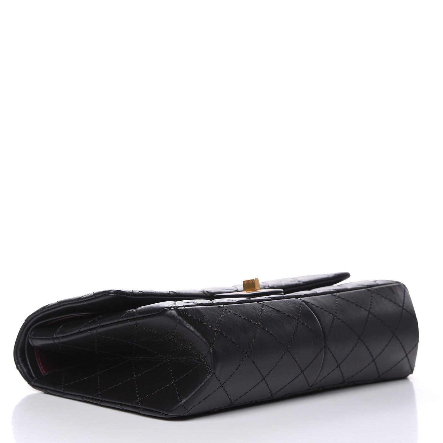 Chanel Aged Calfskin Quilted 2.55 Reissue 226 Flap Black 4 of 11