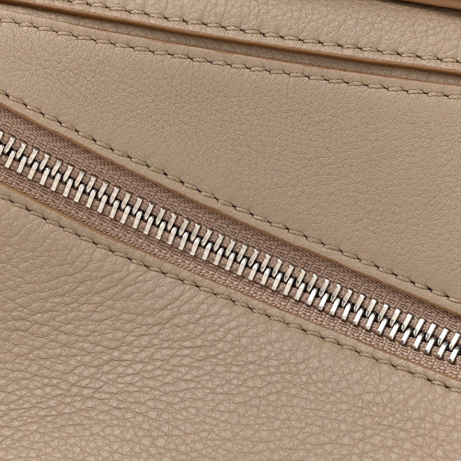 Loewe Calfskin Mini Puzzle Bumbag Sand 8 of 10
