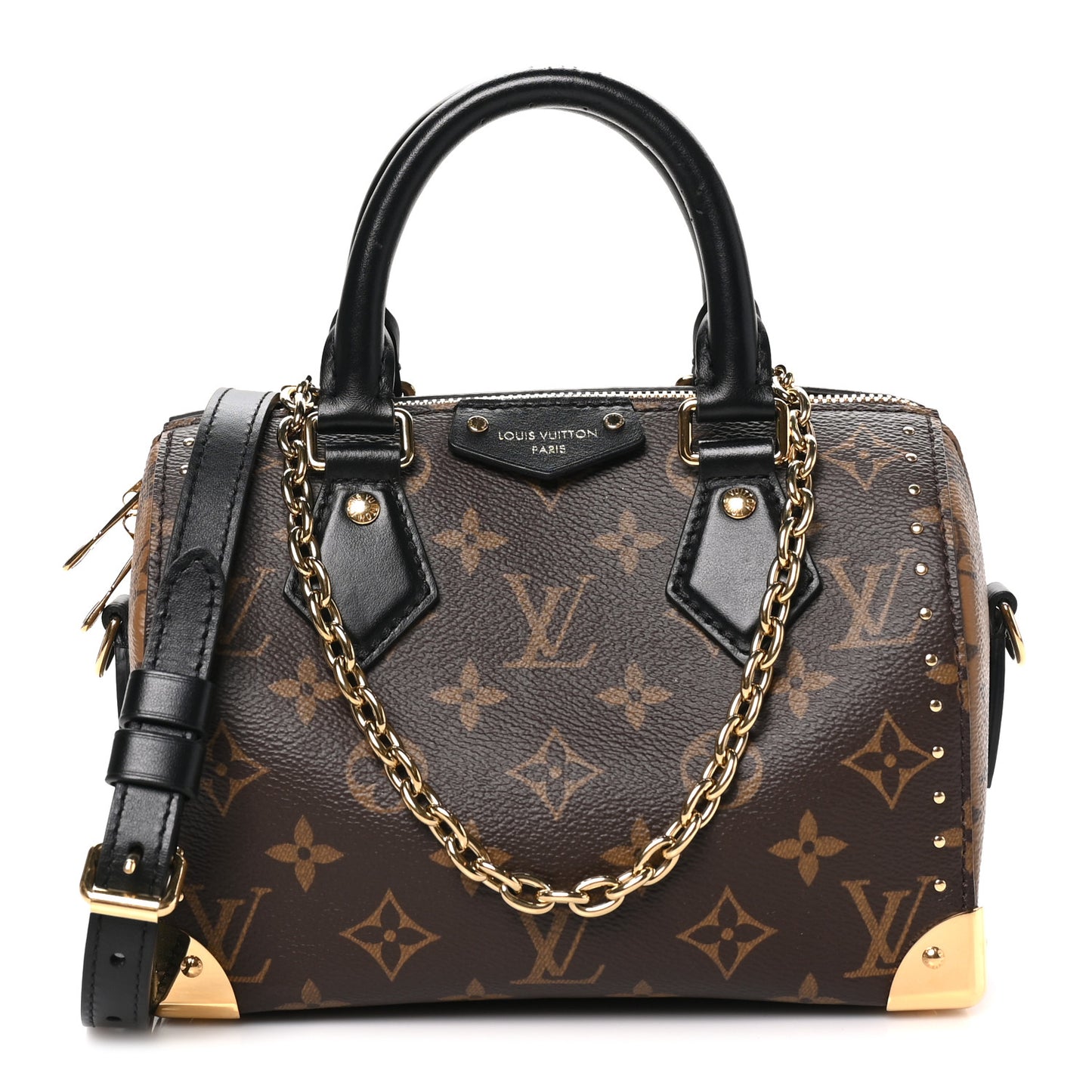 Reverse Monogram Speedy Trunk 20