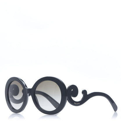 Prada Baroque Sunglasses SPR 27N Black 1 of 6