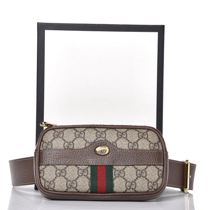 Gucci GG Supreme Monogram Ophidia Belted iPhone Case 85 34 Dark Brown 9 of 9