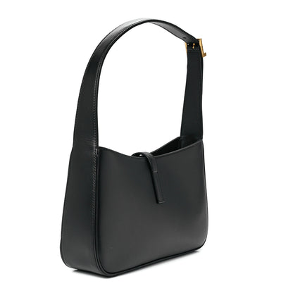 Saint Laurent Smooth Calfskin Le 5 A 7 Hobo Black 3 of 11