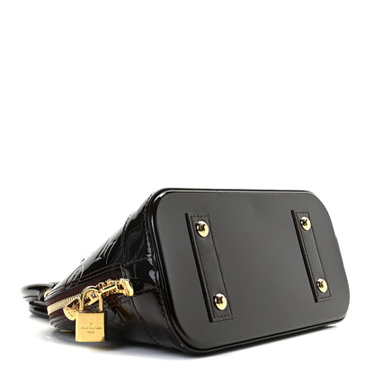 Louis Vuitton Vernis Alma BB Amarante 7 of 9