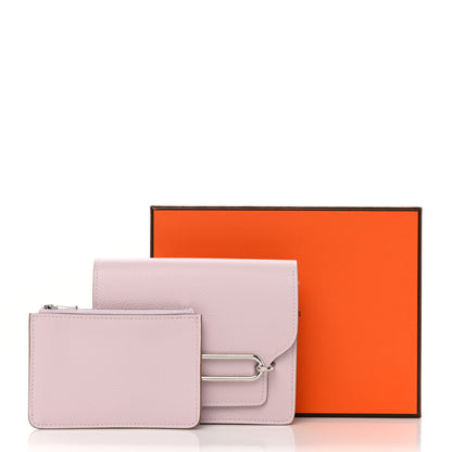 Hermes Evercolor Roulis Slim Wallet Mauve Pale 9 of 9